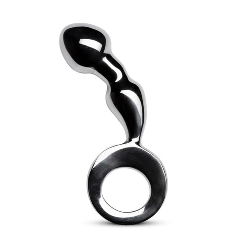 Drang Fun Metal Anal Plug Silver - Luxury Design 4 Inch Butt Plugs