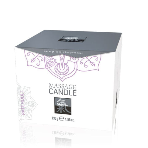 Shiatsu Massage Candle with Patchouli Scent for Relaxation and Intimacy Default Title > Candles > Massage