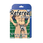 Male Power Referee Novelty G-String – Stretchy Polyester Spandex Men’s Underwear Black One Size > Clothes > Mens G-Strings
