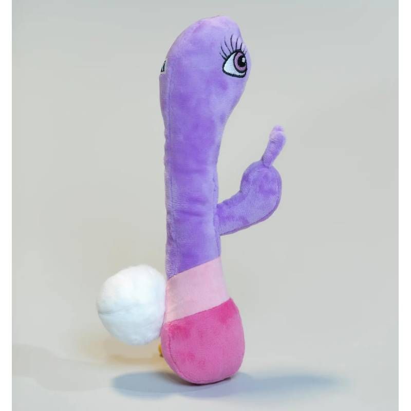 Scruffy Pet Toys Bunny Vanderpump Plush Dog Toy With Squeaker Secondary image