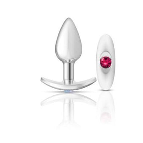 Cheeky Charms Silver Anchor Butt Plug with Clear and Teal Jewel Kit > Anal Range > Butt Plug Kits