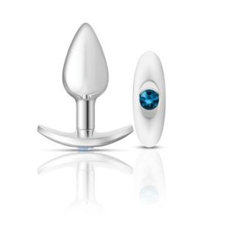 Cheeky Charms Silver Anchor Butt Plug with Clear and Pink Jewel Kit > Anal Range > Butt Plug Kits
