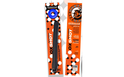 Oxshot Butt Nozzle 12in Shower Hose for Ultimate Cleaning Douches