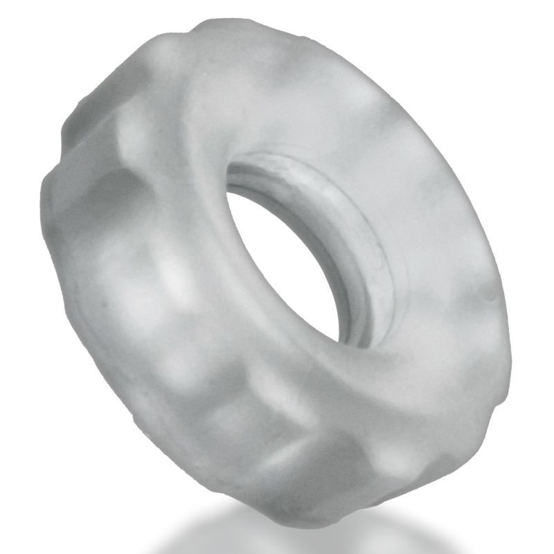 Super Hunkyjunk Three Piece Cockrings Clear Ice > Cock Ring > Sets