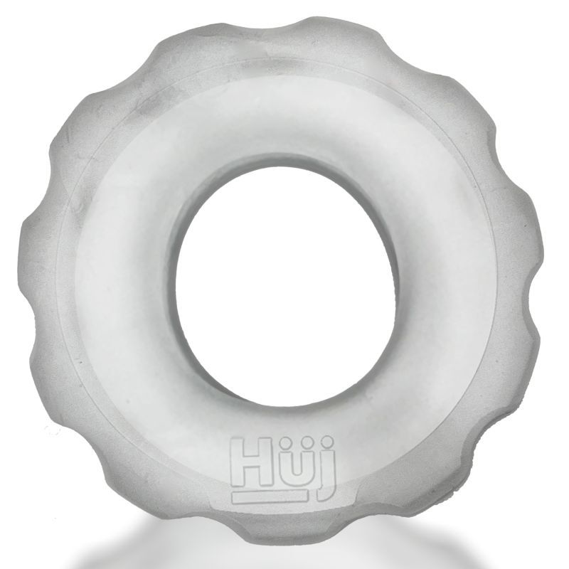 Super Hunkyjunk Three Piece Cockrings Clear Ice > Cock Ring > Sets