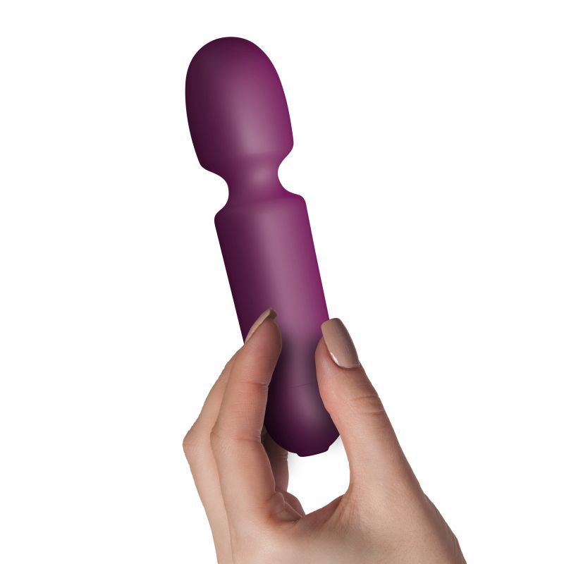SugarBoo Playful Passion Wand Vibe Burgundy for Relaxation Electric Massager