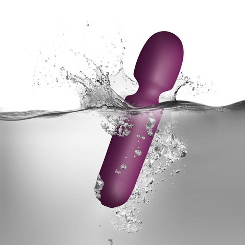 SugarBoo Playful Passion Wand Vibe Burgundy for Relaxation Electric Massager
