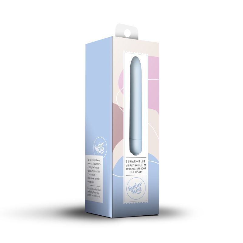 SugarBoo Bullet Vibe Blue Waterproof Pleasure Device > Vibrators > Mini Vibrators