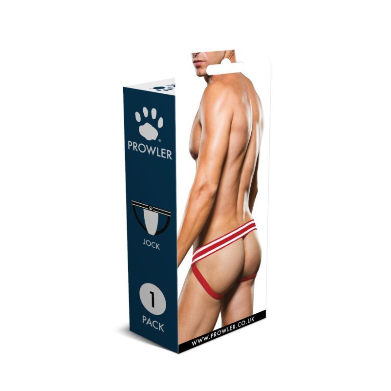 Prowler Jock White/Red Stylish Comfort Jock Strap > Clothes > Jockstraps