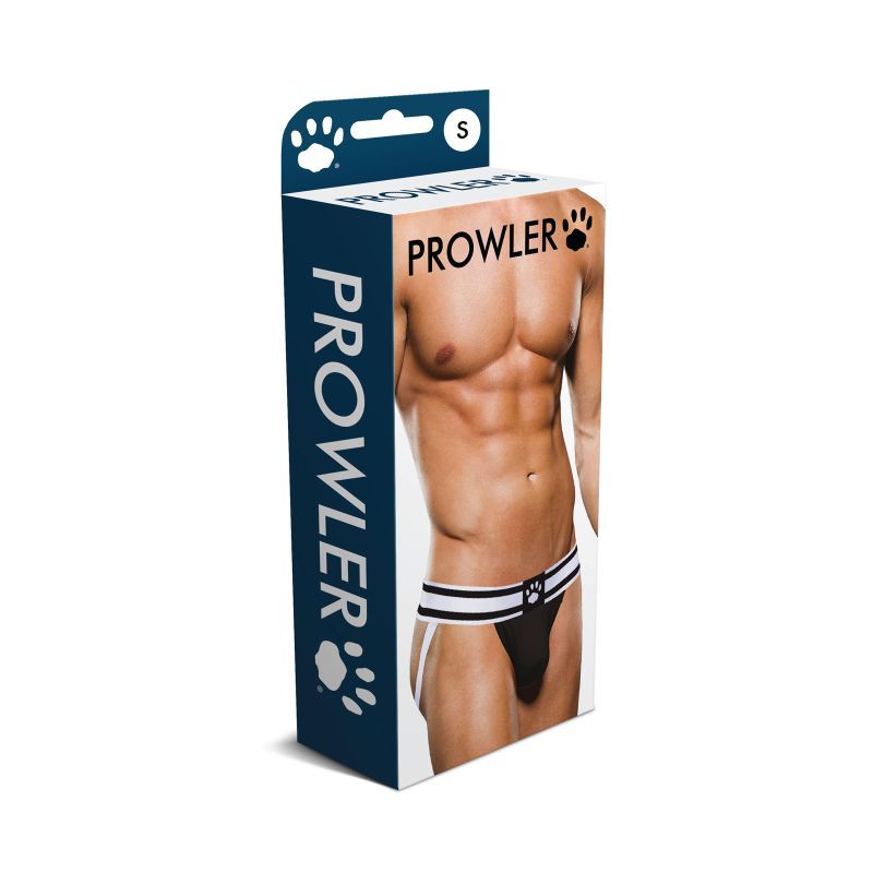 Prowler Jock Black/White Stylish and Comfortable Jock Strap > Clothes > Jockstraps