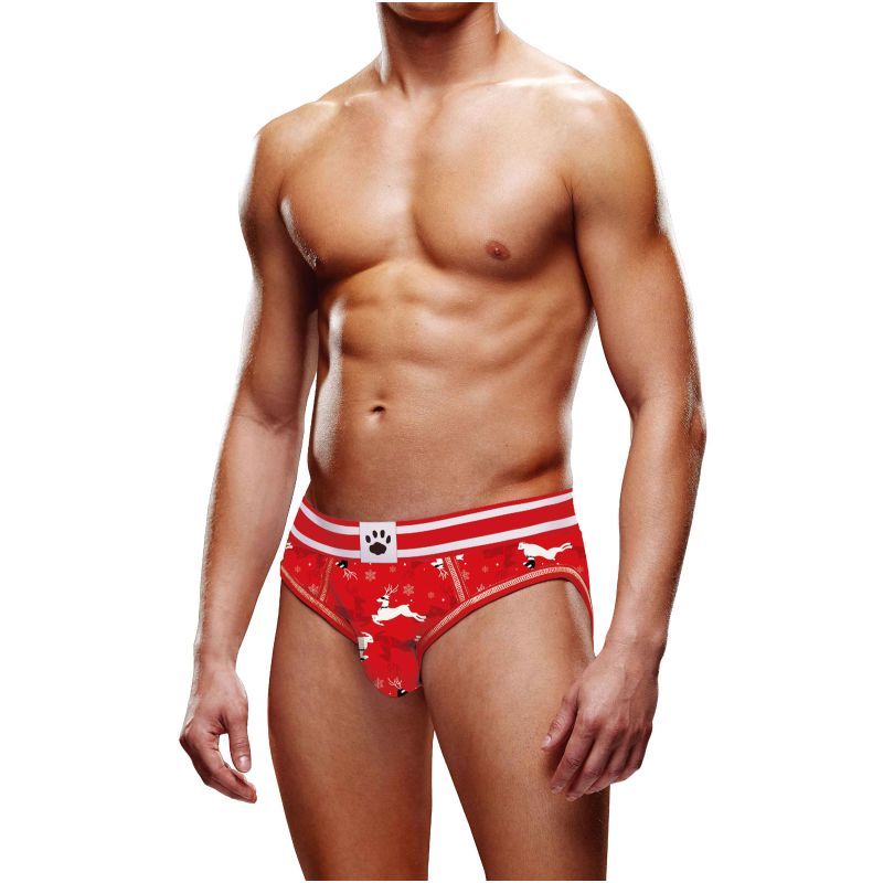 Prowler Reindeer Open Back Brief for Festive Fun Open Back Underwear