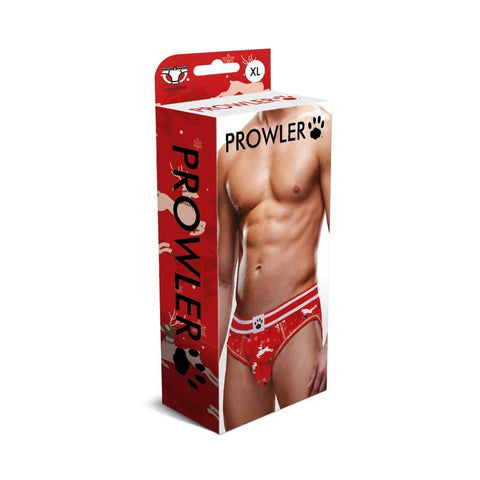 Prowler Reindeer Open Back Brief for Festive Fun Open Back Underwear