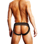 Prowler Mesh Open Back Brief Black > Clothes > Open Back Underwear