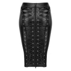 Power Wetlook Pencil Skirt with Long Zipper > Clothes > Womens Latex