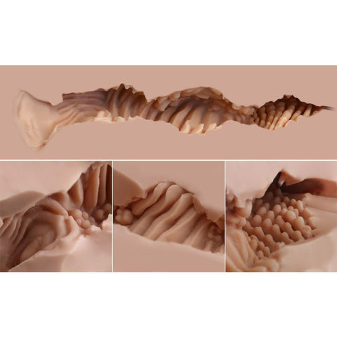 Naked Factory Nicole Doggy Style Real Hip – Ultra Premium Realistic Dildo Strokers - Manual