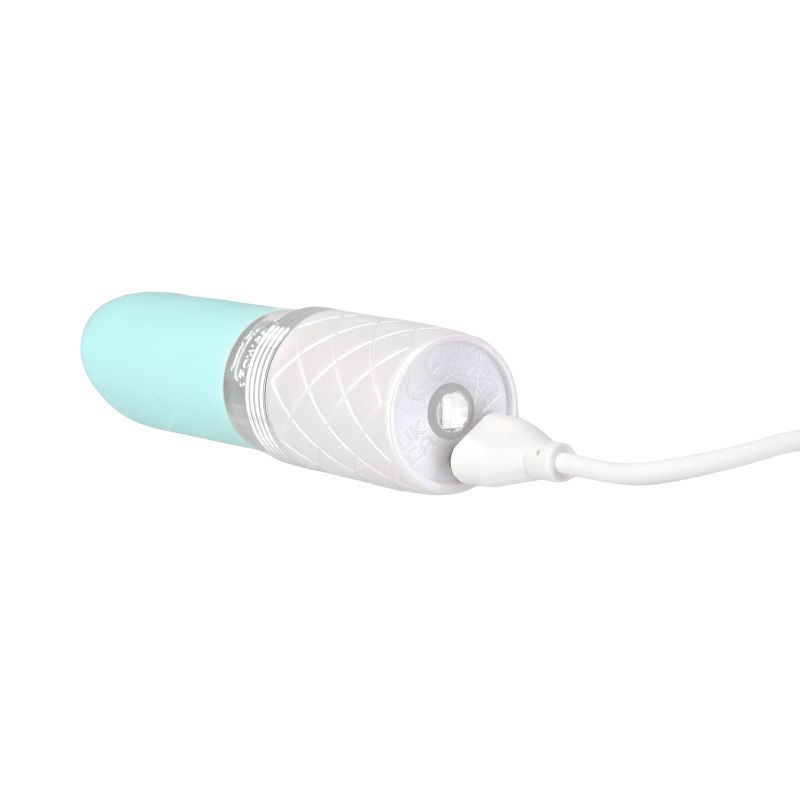 Pillow Talk Lusty Flickering Massager Teal Clitoral Vibrator Vibrators