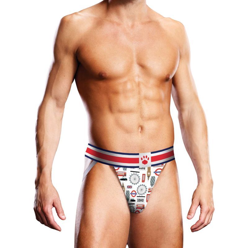 Prowler Soho Jock Strap – Polyester and Spandex Blend Athletic Underwear White Small > Clothes > Jockstraps