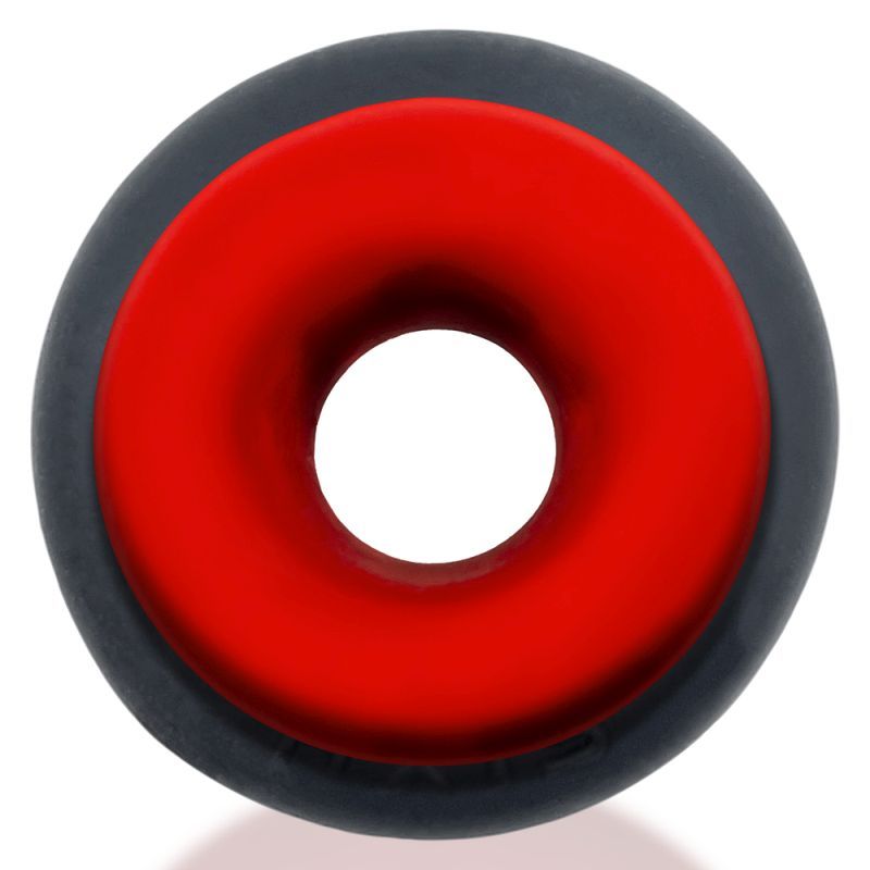 Ultracore Core Ballstretcher with Axis Ring in Red Ice > Sex Toys For Men > Ball Stretchers