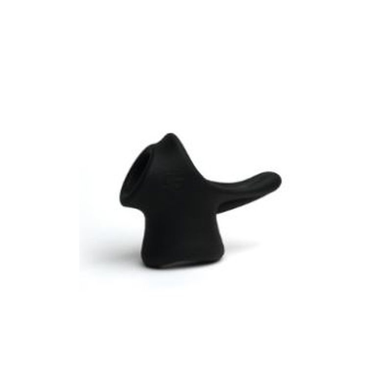 Tailslide 2.0 – Silicone Cock and Ball Stretcher Black > Cock Ring > Sling Main image