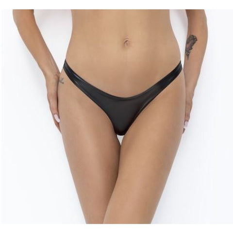 Power Wetlook Thong for Seductive Curves and Ultimate Comfort Medium Lingerie