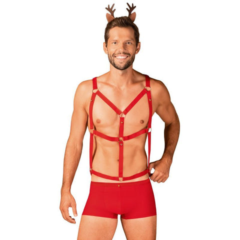 Mr. Reindy 3 Piece Set Small Medium Mens Costumes
