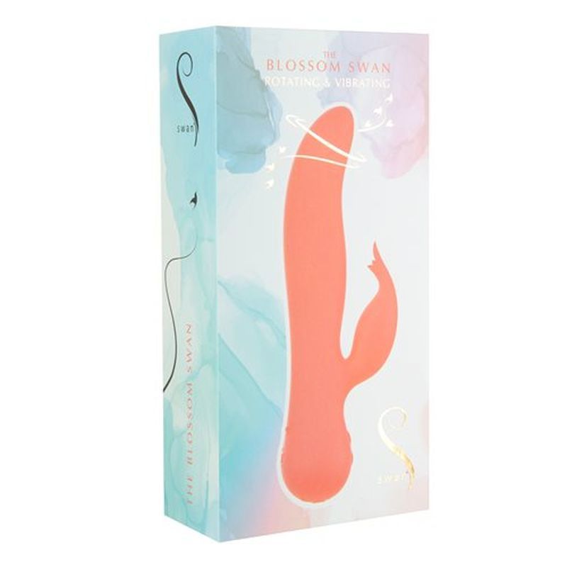 Blossom Swan 21cm Rabbit Vibrator | Dual Stimulation Design Default Title > Vibrators > Ladies > Rabbit