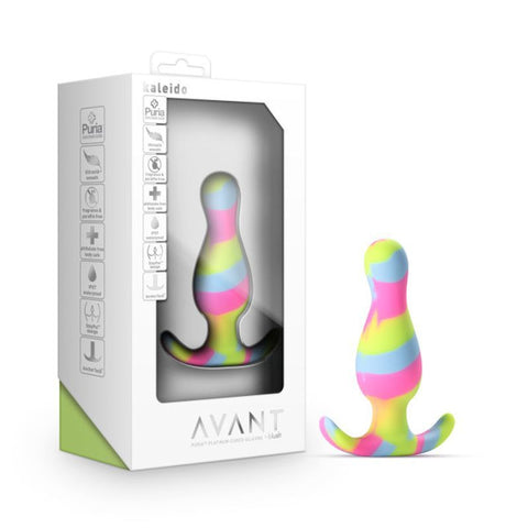 Avant Kaleido Lime Silicone Butt Plug Multi Butt Plugs