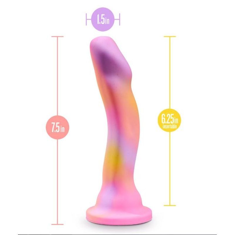 Avant Suns Out Pink Silicone 6.5 Inch Insertable Dildo > Dildos > Neutral Dildos