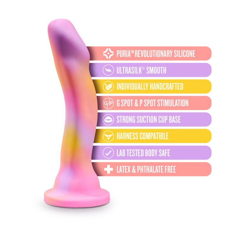 Avant Suns Out Pink Silicone 6.5 Inch Insertable Dildo > Dildos > Neutral Dildos