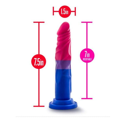 Avant Pride P8 Silicone Dildo with Suction Cup Base Dongs Neutral