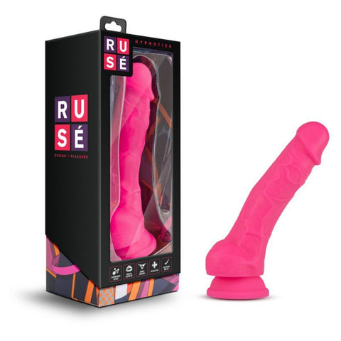 Ruse Hypnotize Hot Pink Dildo 7.5 Inch Length 1.5 Inch Width Pink > Dildos > Realistic Dildos