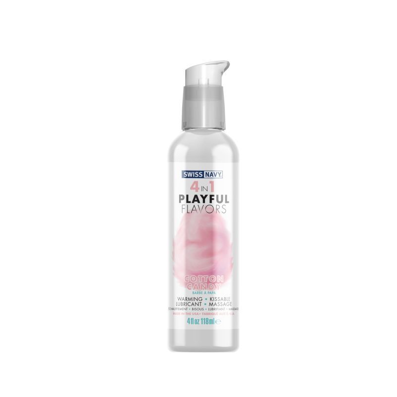 Playful Flavours 4 In 1 Cotton Candy 4oz/118ml Lube > Lube > Flavoured
