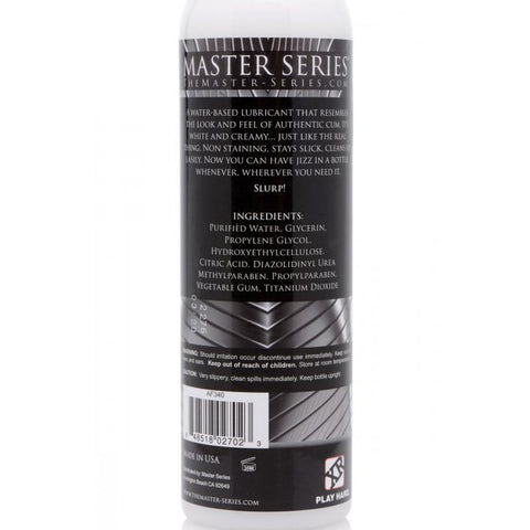 Jizz Unscented Water Based Lubricant 8 Ounce Speciality Lubricants