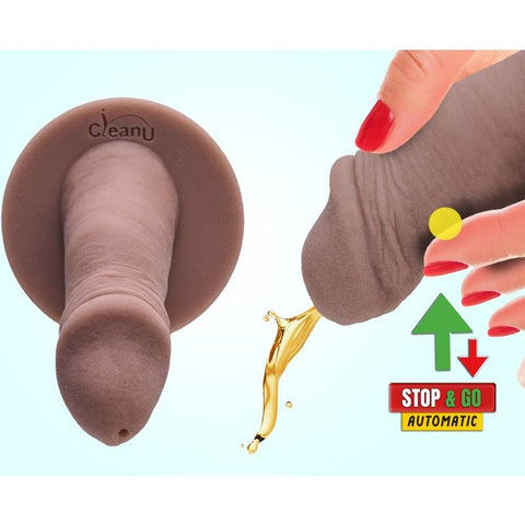 Screeny Weeny 6.0 Cut Nordic White Fake Penis with Accessories Drug Screening