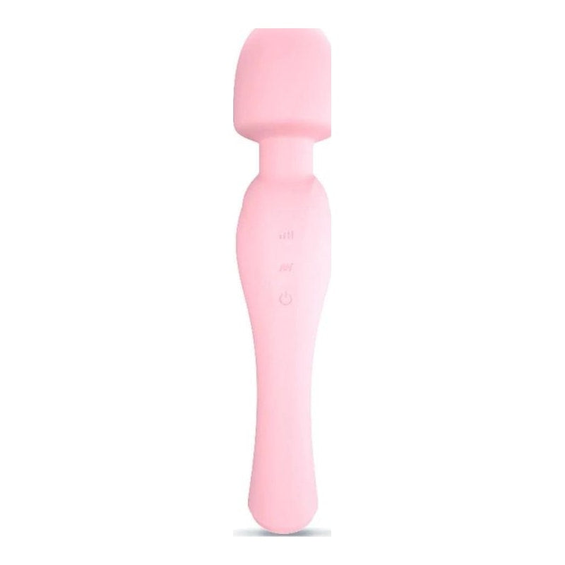 Blossom Wand Massager Yellow 21cm Silicone 20 Modes Default Title Electric Massager