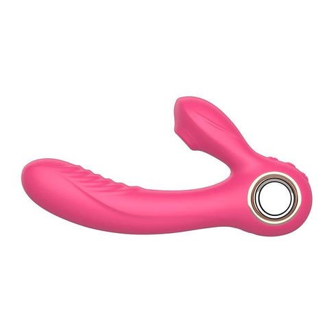 Shibari Beso Warming G Spot and Clitoral Vibrator Pink VIBRATORS-RABBIT-MULTI