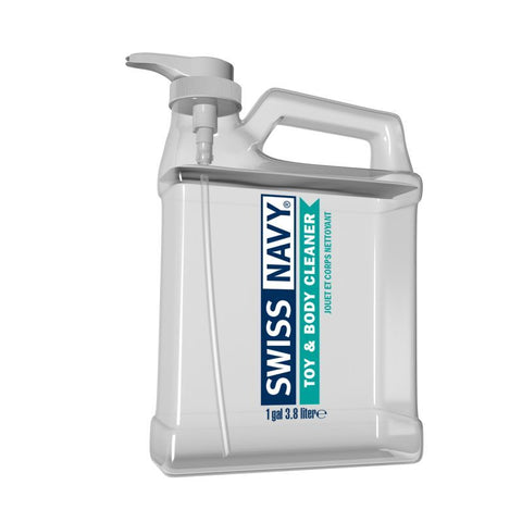 Swiss Navy Toy and Body Cleaner 1 Gallon with Natural Tea Tree Oil and Lavender Scent Default Title Adult Toy Cleaner