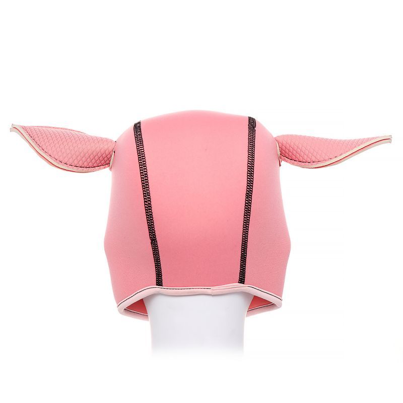Neoprene Pig Mask (Pink) – Comfortable Neoprene Rubber Mask Secondary image