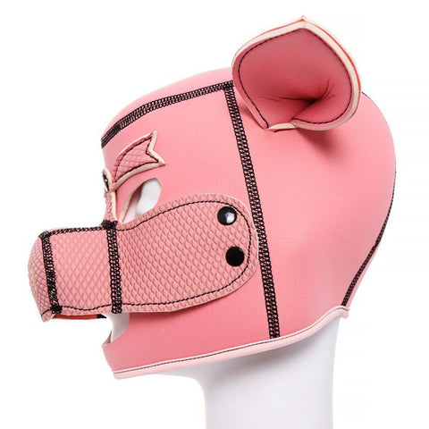 Neoprene Pig Mask (Pink) – Comfortable Neoprene Rubber Mask Masks