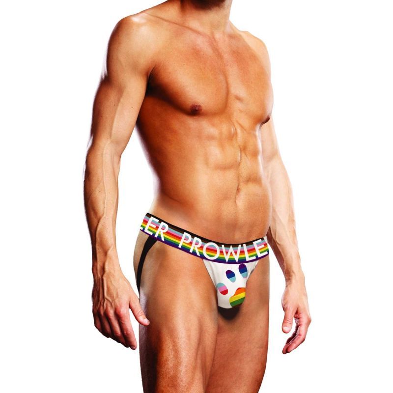 Prowler Oversized Paw Jock White White Medium > Clothes > Jockstraps