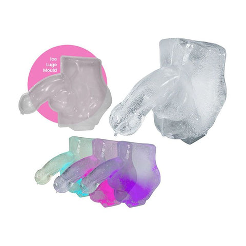 Play Wiv Me Huge Penis Ice Luge Mould for Standard Freezers Default Title Games