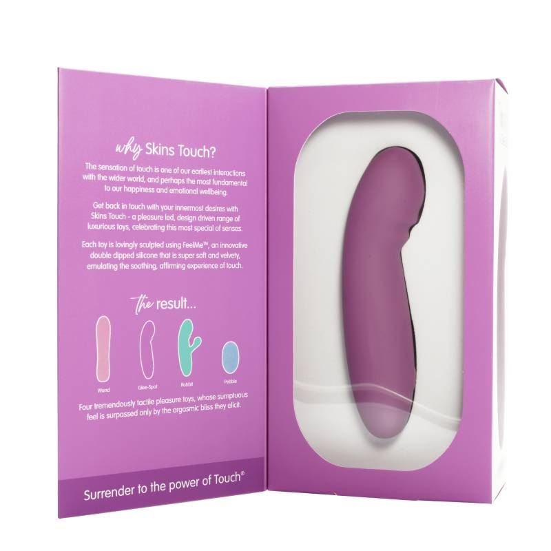 Skins Touch The Glee Spot 155mm Silicone Vibrator Vibrators