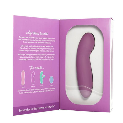 Skins Touch The Glee Spot 155mm Silicone Vibrator Vibrators