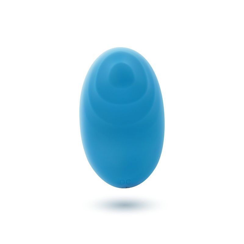 Skins Touch The Pebble 85mm Clitoral Stimulator Toy Blue BULLETS