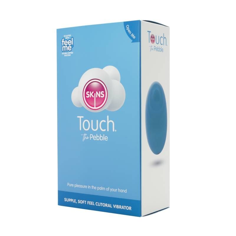 Skins Touch The Pebble 85mm Clitoral Stimulator > Vibrators > Ladies > Clitoral Vibrators and Stimulators