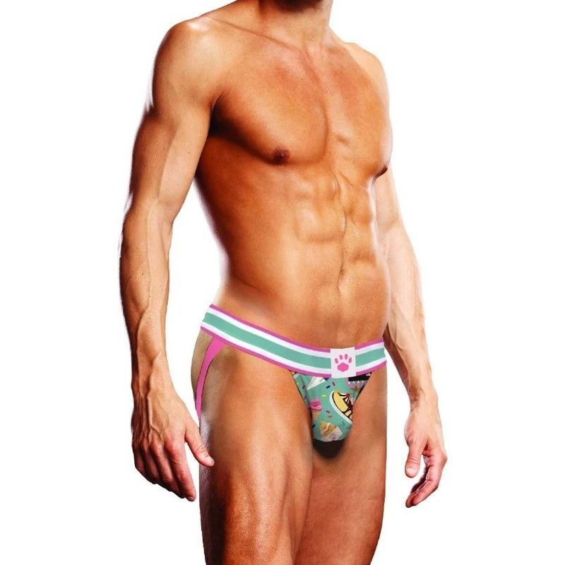 Prowler Sundae Jock Comfortable Playful Jockstrap Design Green Medium > Clothes > Jockstraps