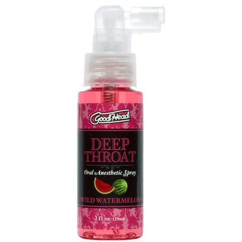 GoodHead Deep Throat Spray Wild Watermelon Adult Intimacy Aid Default Title > Lube > Oral Gels & Sprays