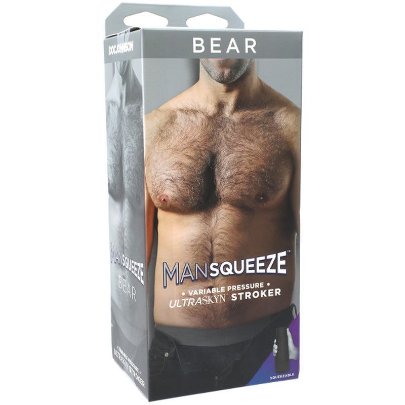 Bear Ultrasyn Stroker Ass Vanilla > Sex Toys For Men > Masturbators > Manual