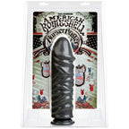 Bunker Buster 10.7 Inch Anal Dildo in Gun Metal Finish > Anal Range > Vibrating Butt Plugs