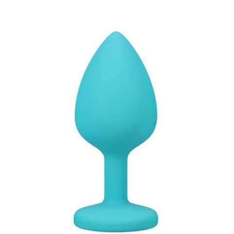 Play With My Butt Not My Heart Silicone Anal Trainer Set 3 Pc Teal > Anal Range > Butt Plug Kits